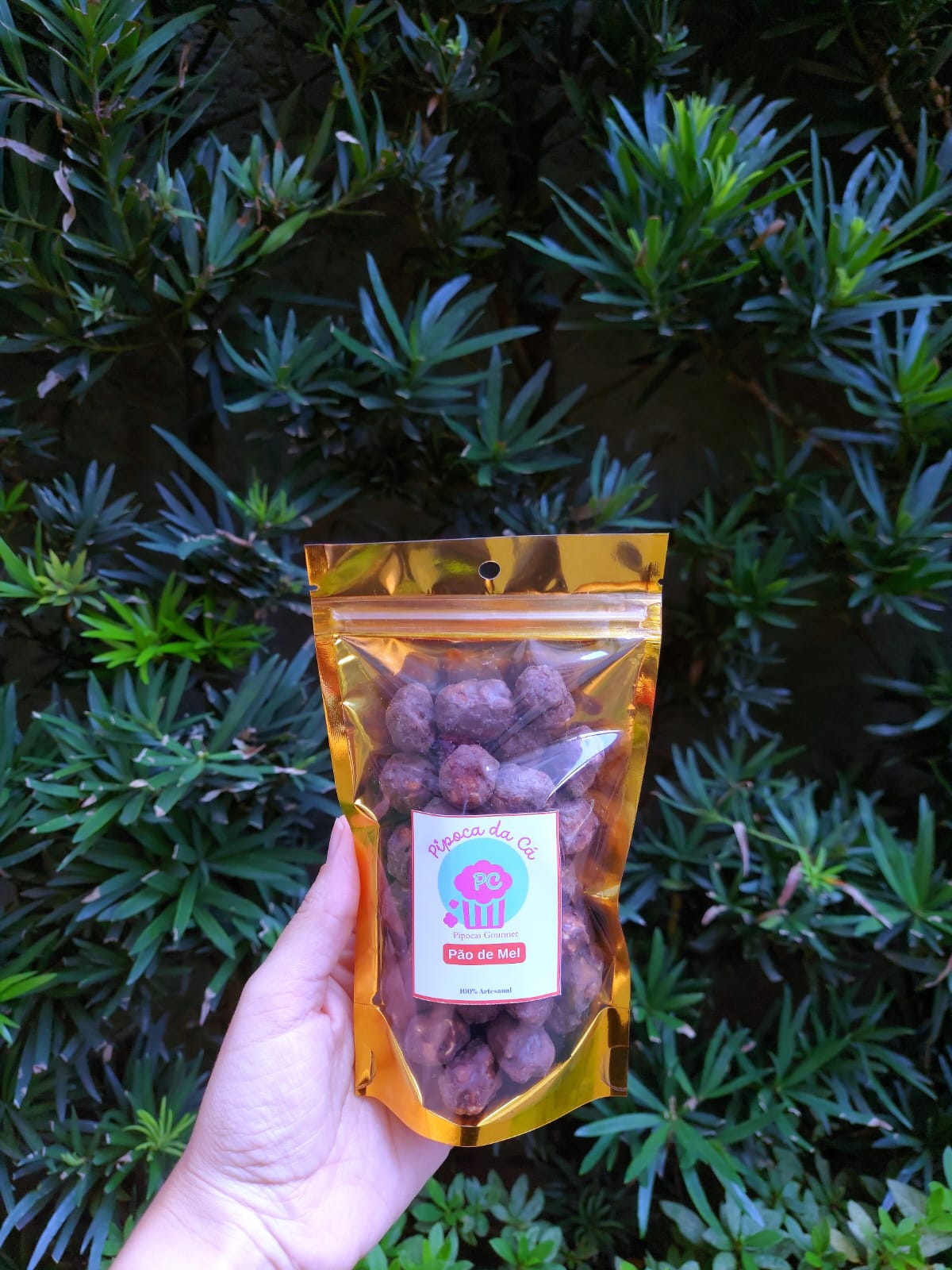 Pipoca Gourmet Pão de Mel